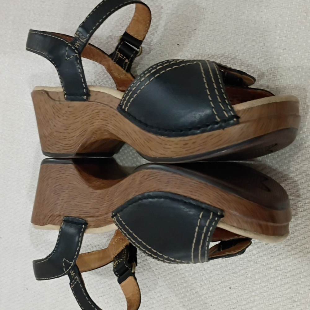 Dansko Dark Brown Strappy Sandals - Picture 5 of 9